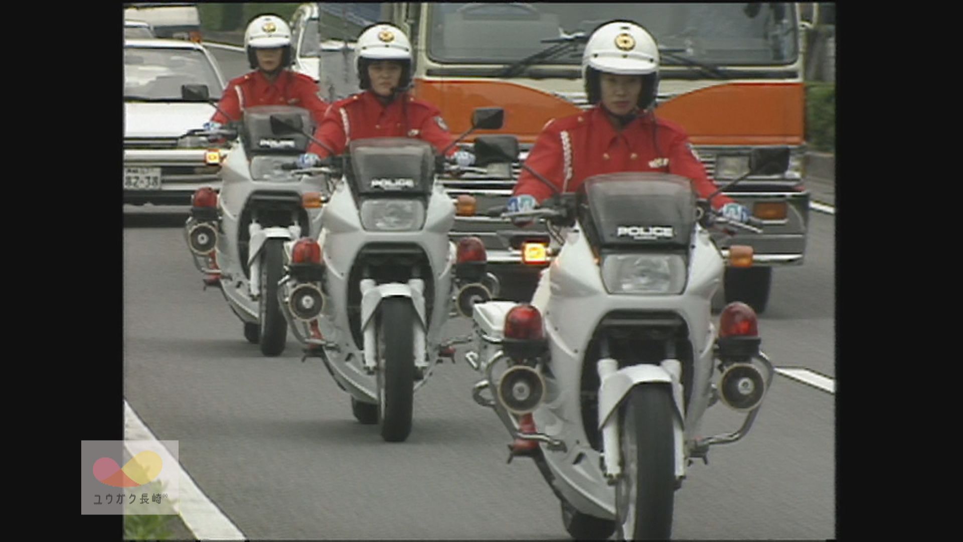 「ホワイトアローズ」長崎県警・婦人警察官白バイ隊出動！イメージ